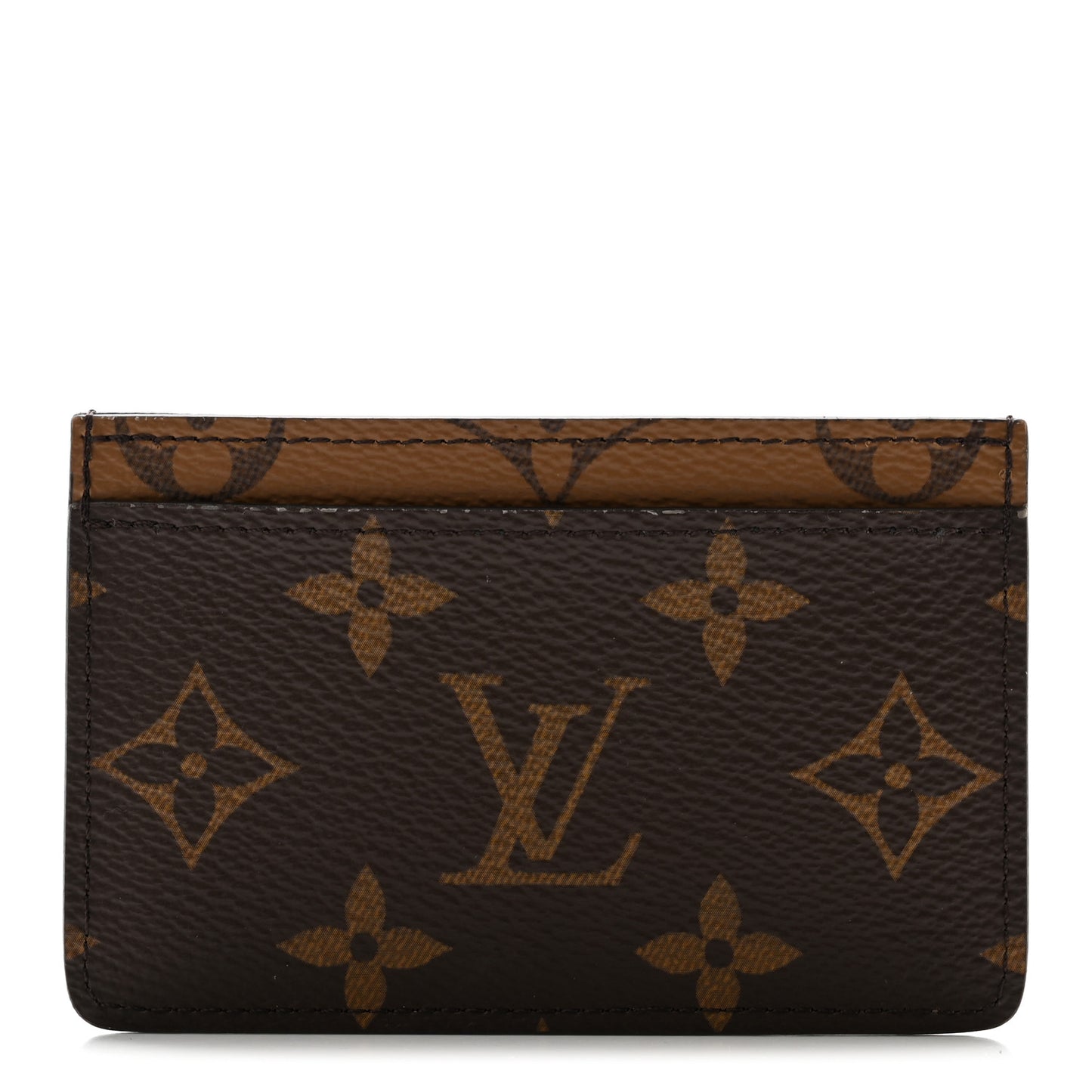 Reverse Monogram Card Holder