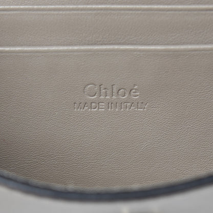 Chloe Suede Calfskin Mini Faye Shoulder Bag Motty Grey 6 of 11