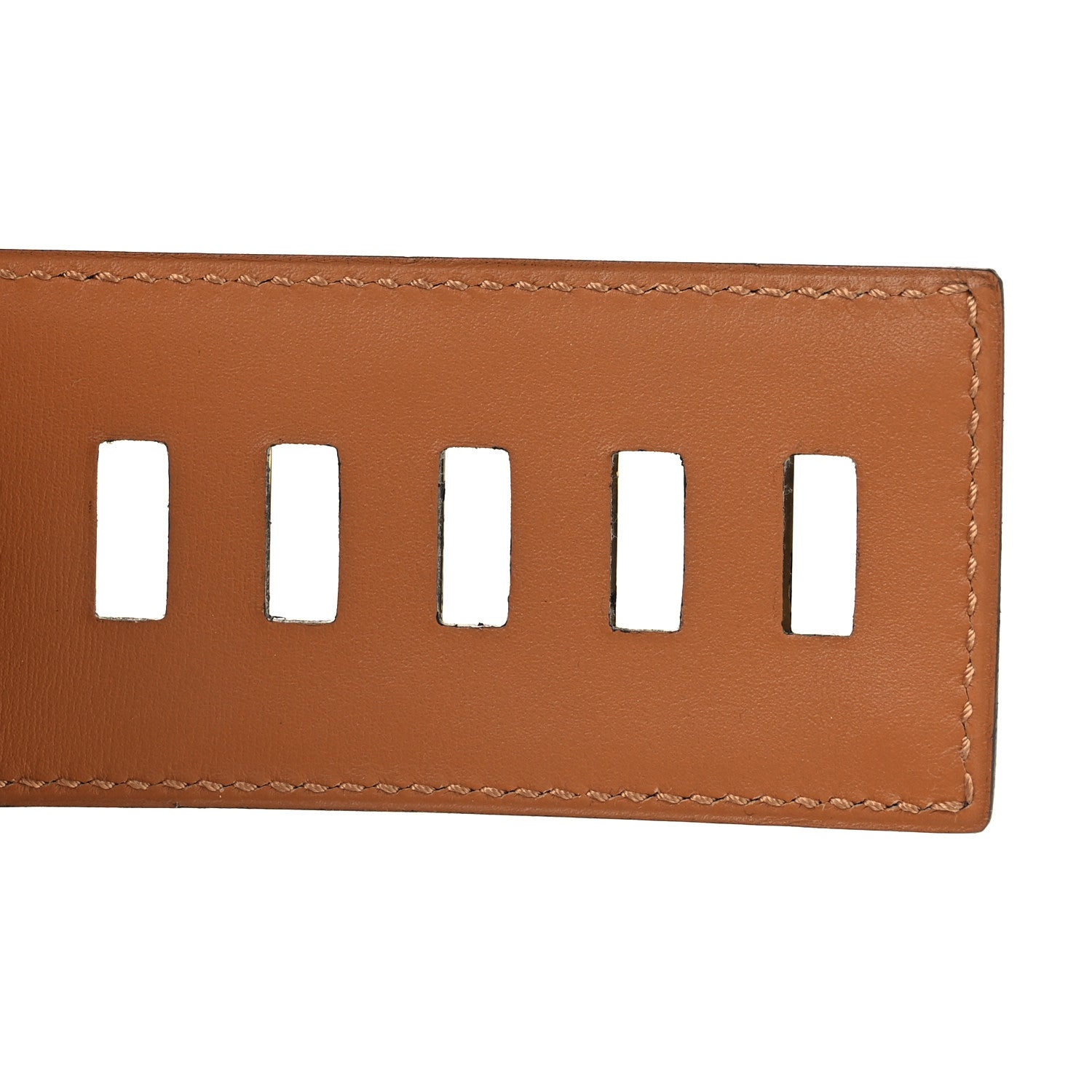 Hermes Box 50mm Collier De Chien CDC Belt 95/38 Chocolate 4 of 6
