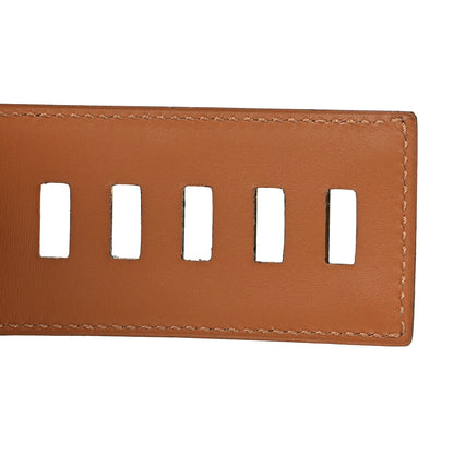 Hermes Box 50mm Collier De Chien CDC Belt 95/38 Chocolate 4 of 6