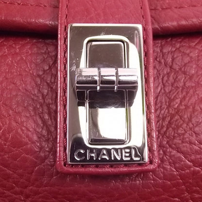 Chanel Leather Chain Mademoiselle Flap Scarlet 6 of 9
