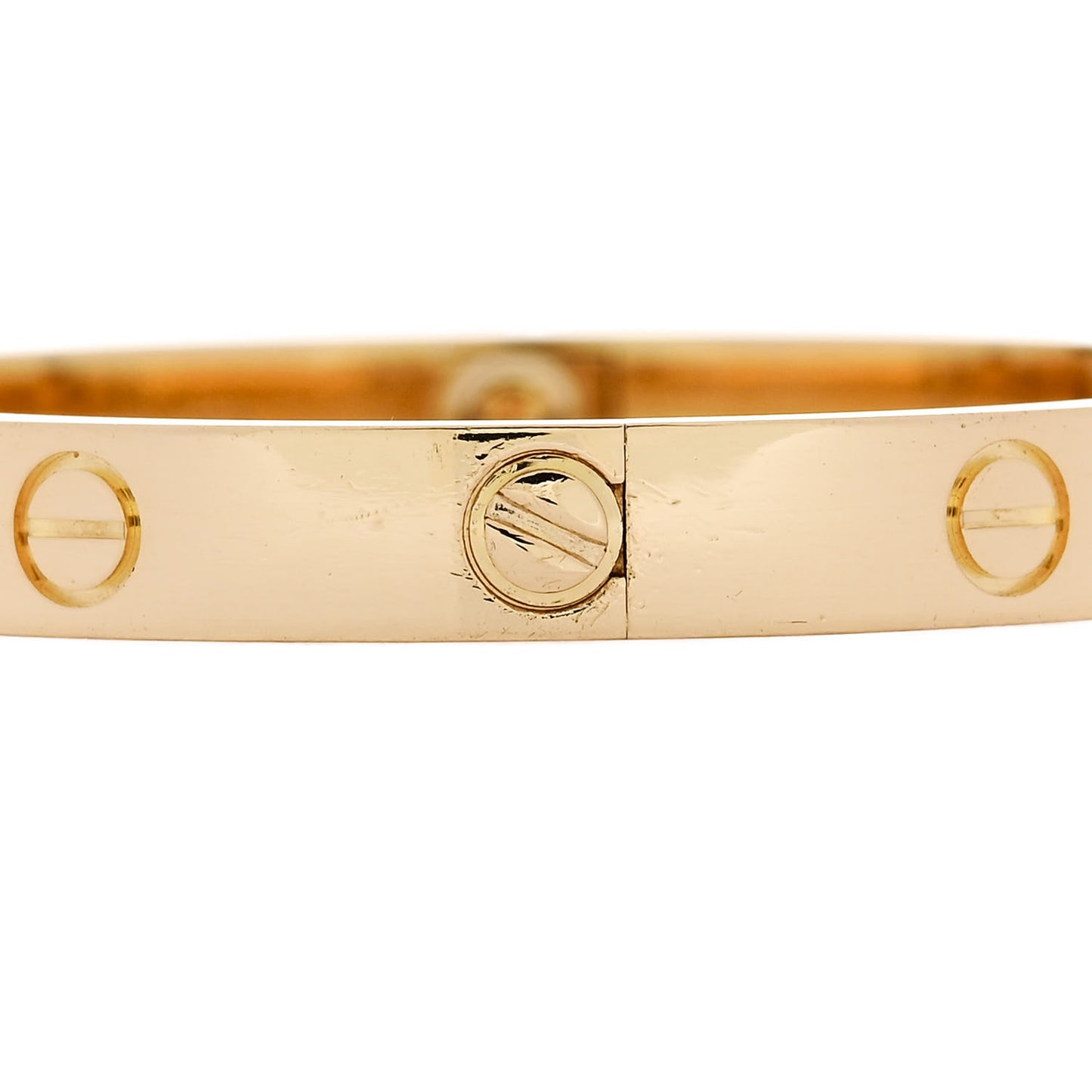 18K Yellow Gold LOVE Bracelet 16