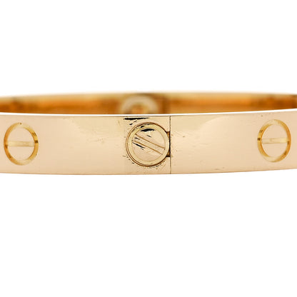 Cartier 18K Yellow Gold LOVE Bracelet 16 4 of 9
