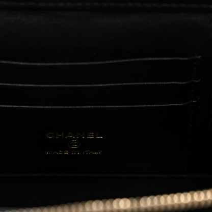 Chanel Caviar Quilted Sweetheart Vanity Case Black 6 of 12