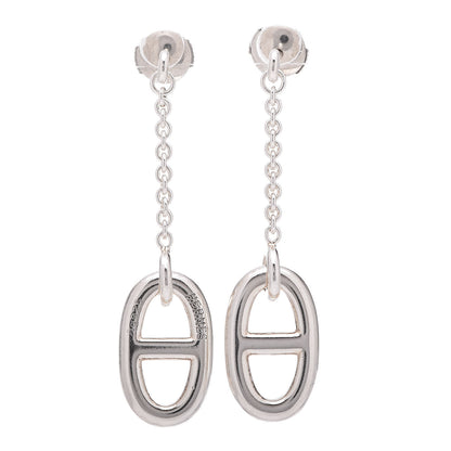 Hermes Sterling Silver Farandole Drop Earrings 1 of 5
