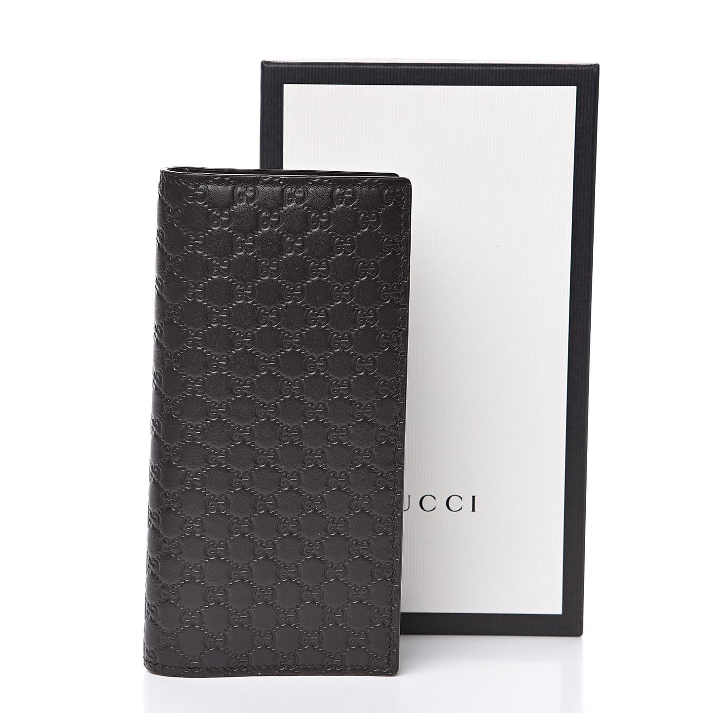 Microguccissima Bi-Fold Organizer Wallet Testa di Moro
