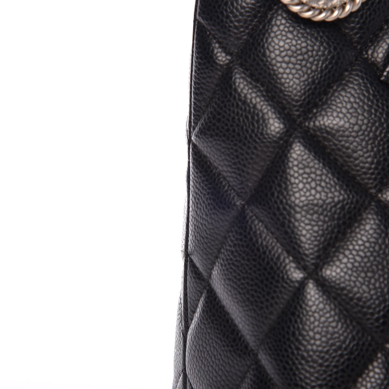 Chanel Caviar Quilted Medallion Tote Black 10 of 11