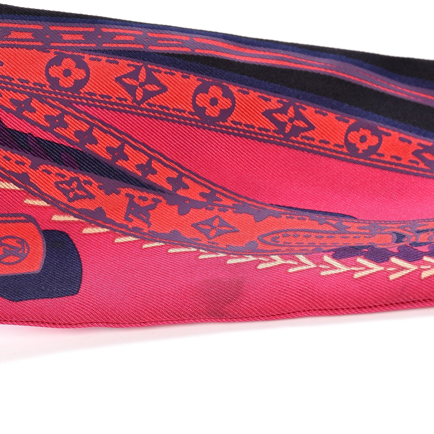 Louis Vuitton Silk Dreamonogram Bandeau Pink Glitter 4 of 4
