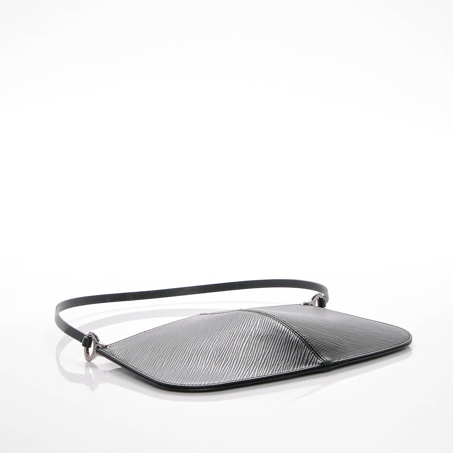 Louis Vuitton Epi Demi Lune Pochette Black 4 of 6
