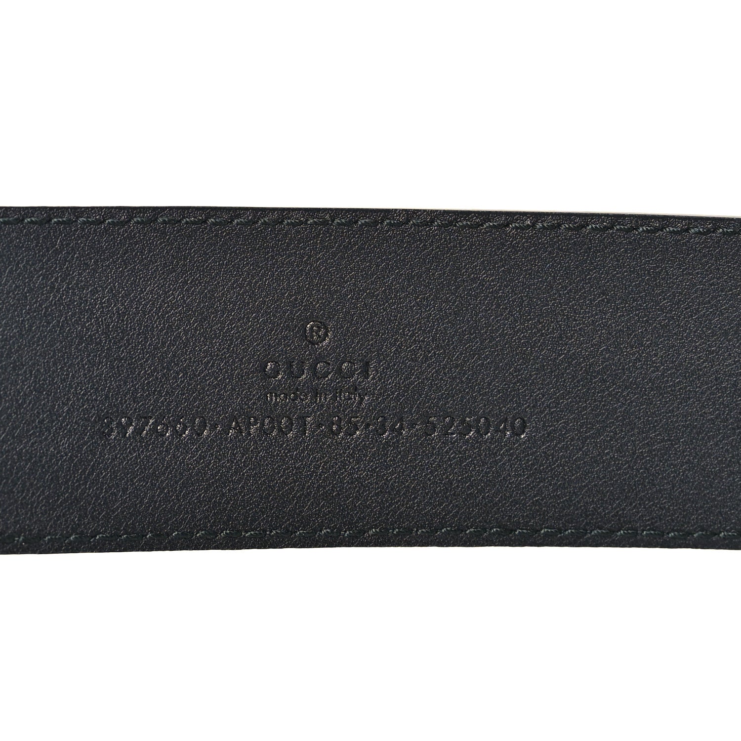 Gucci Calfskin Double G 40mm Belt 85 34 Black 4 of 6