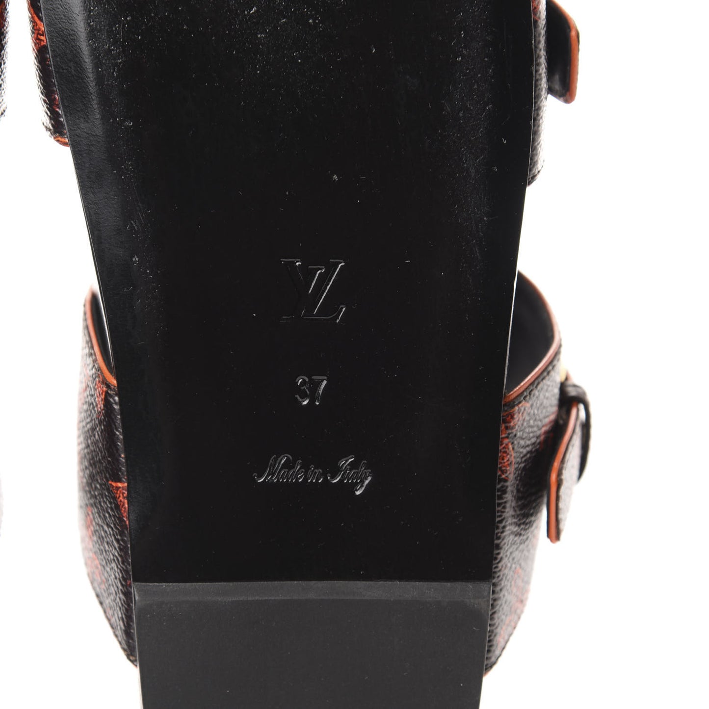 Catogram Bom Dia Flat Mule 37 Black Marron