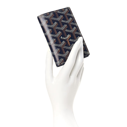 Goyard Goyardine Saint Pierre Card Holder Navy 2 of 7