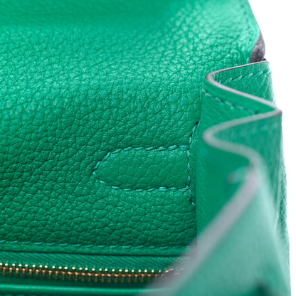 Hermes Togo Kelly Retourne 25 Menthe 13 of 36