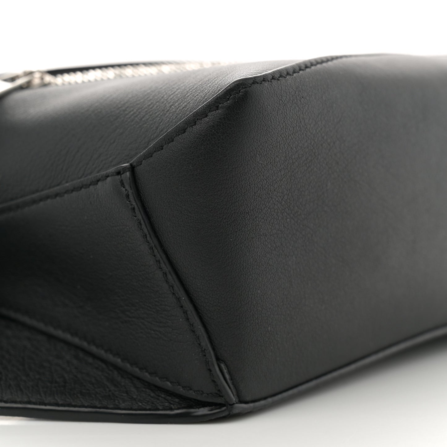 Calfskin Mini Puzzle Bumbag Black