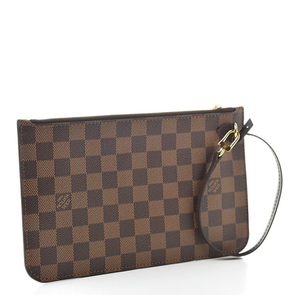 Louis Vuitton Damier Ebene Neverfull MM GM Pochette 3 of 8