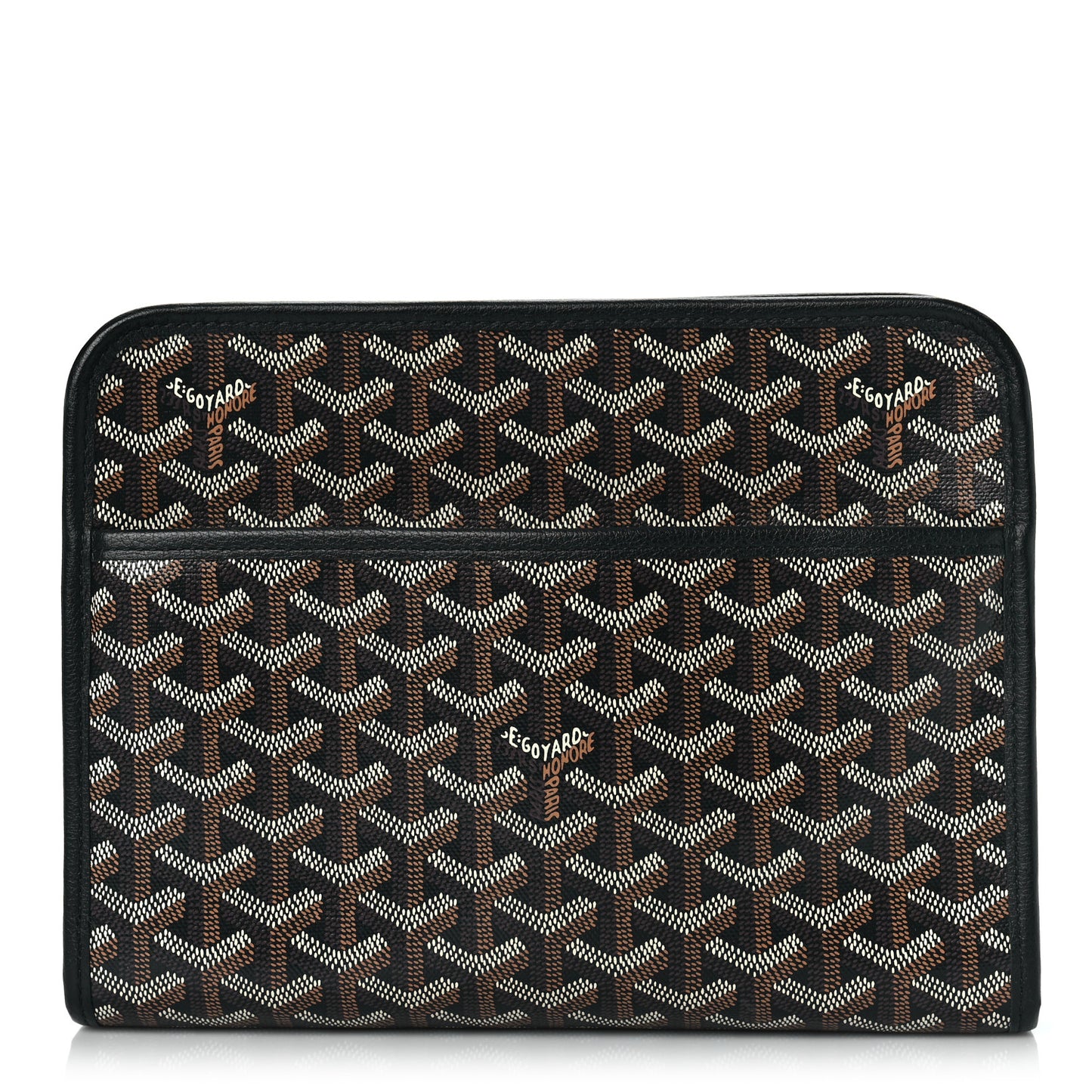 Goyardine Jouvence MM Toiletry Pouch Black