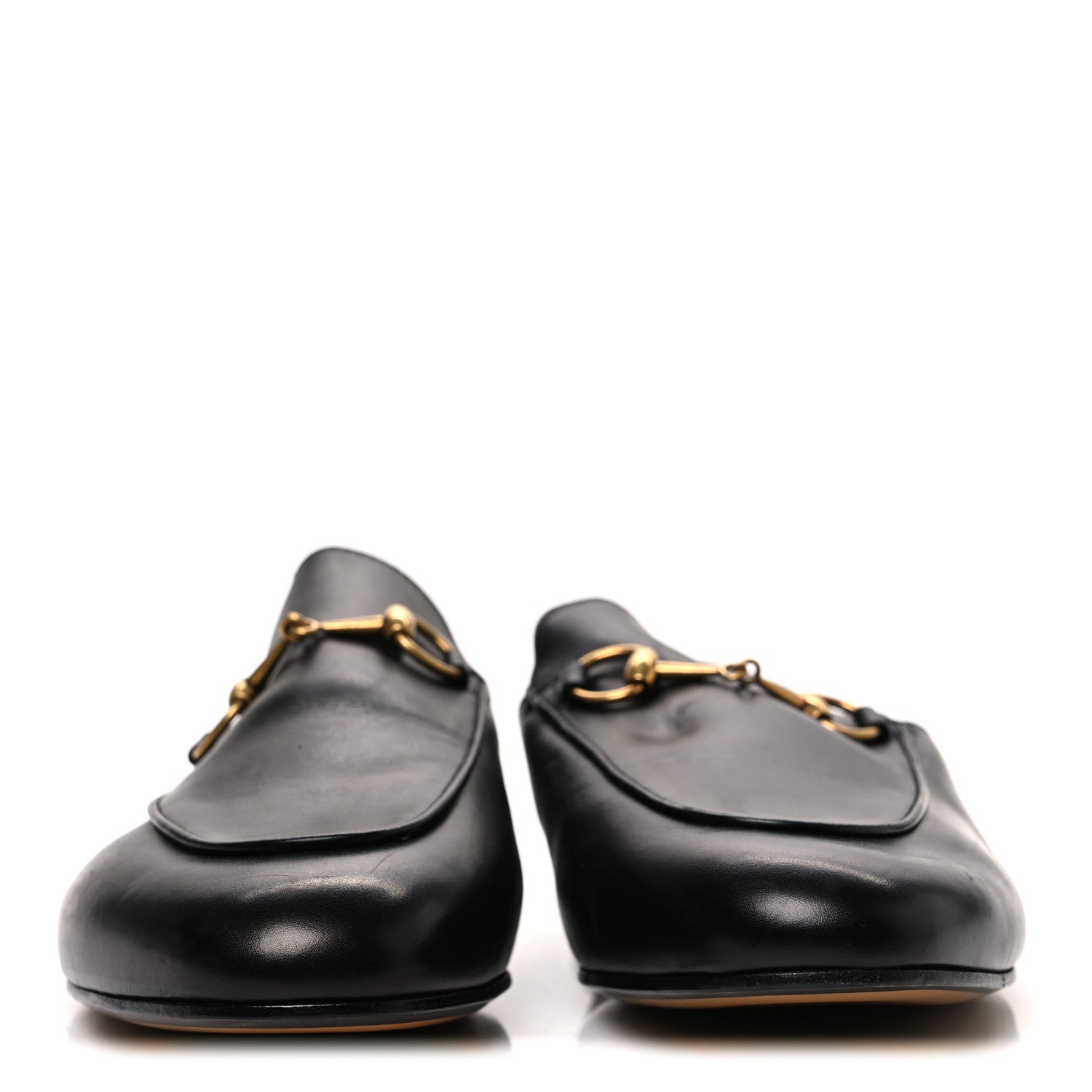 Gucci Calfskin Womens Princetown Slippers 38 Black 3 of 10