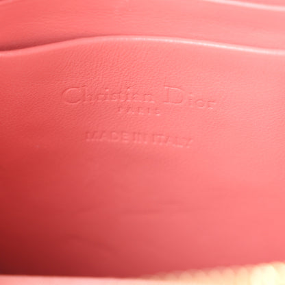 Christian Dior Patent Cannage Lady Dior Phone Holder Pink 5 of 9