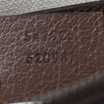 Gucci GG Supreme Monogram Web Small Ophidia Messenger Bag Brown 7 of 9