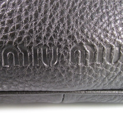 Miu Miu Leather Small Shoulder Bag Black 7 of 11