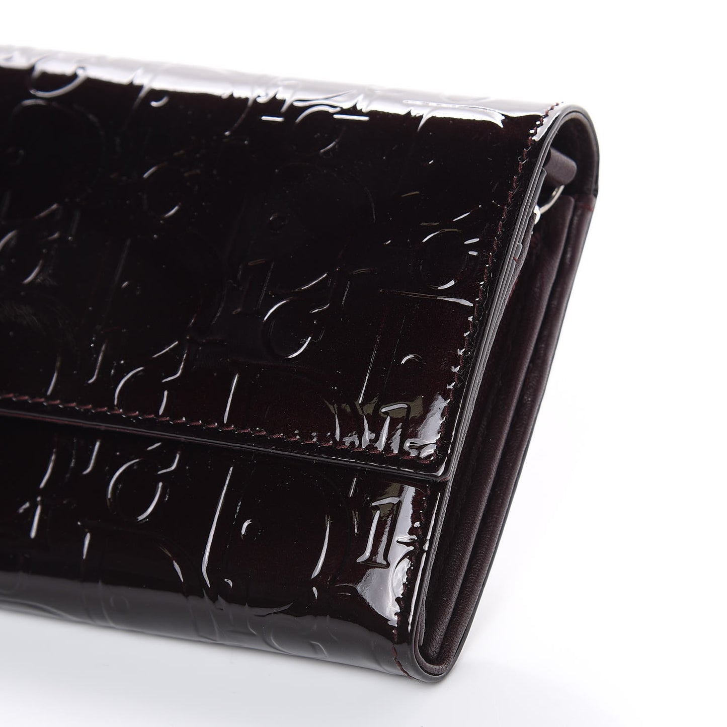 Patent Ultimate Rendez-Vous Chain Wallet Amethyste