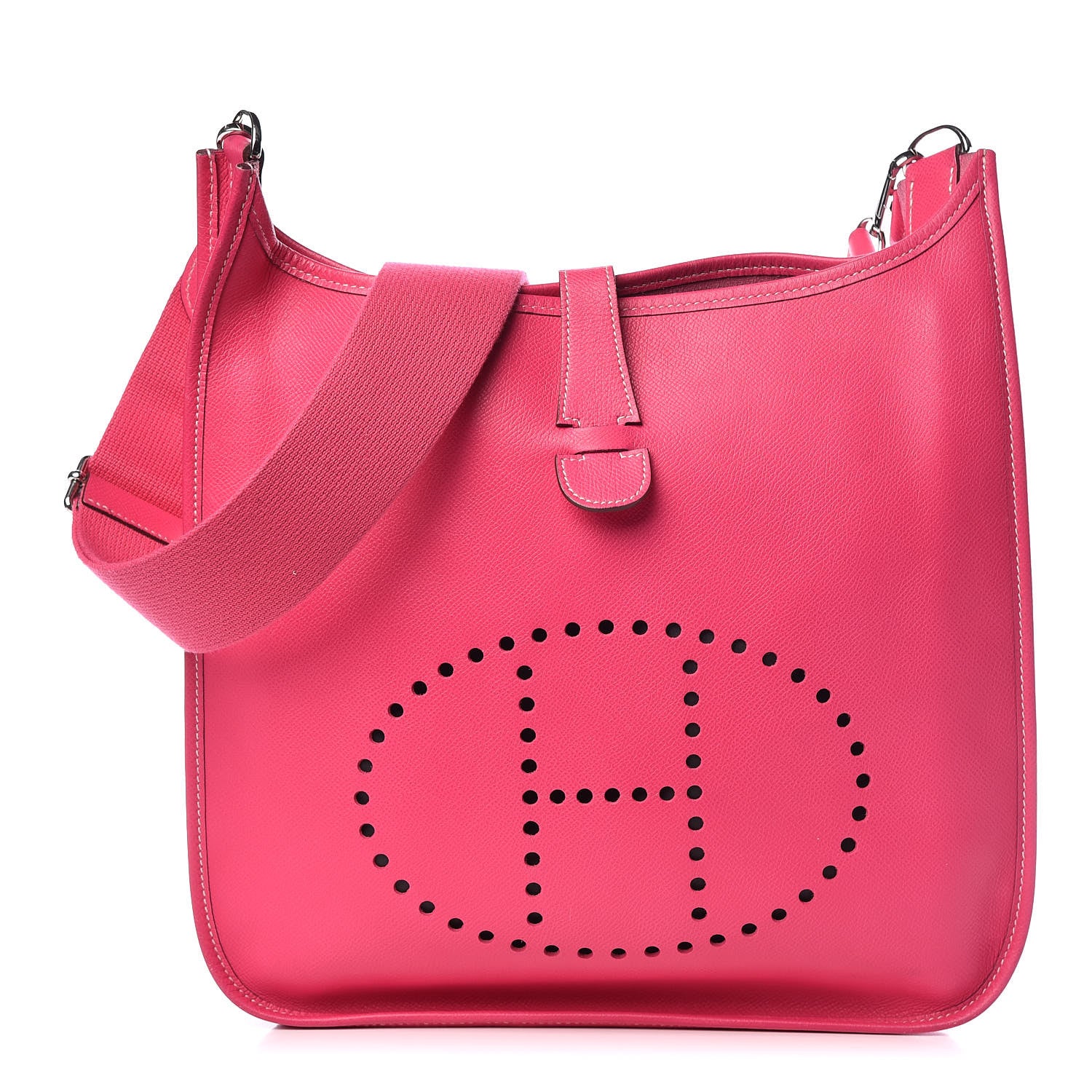 Hermes Epsom Evelyne III GM Rose Tyrien 1 of 21