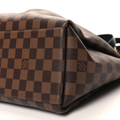Louis Vuitton Damier Ebene Odeon Tote MM Black 9 of 9