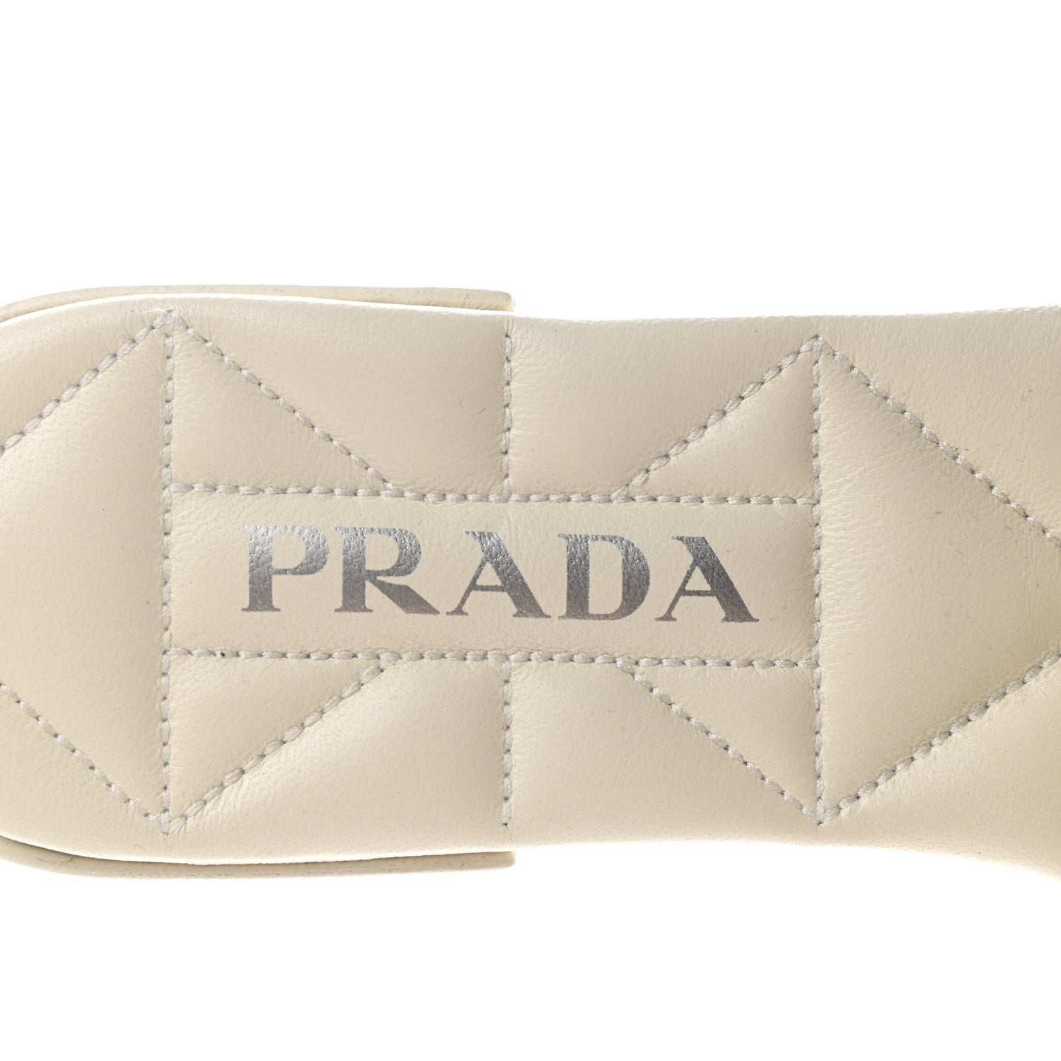 Prada Jacquard Logo Embroidered 10mm Slide Sandals 38.5 Rosso Talco 7 of 7