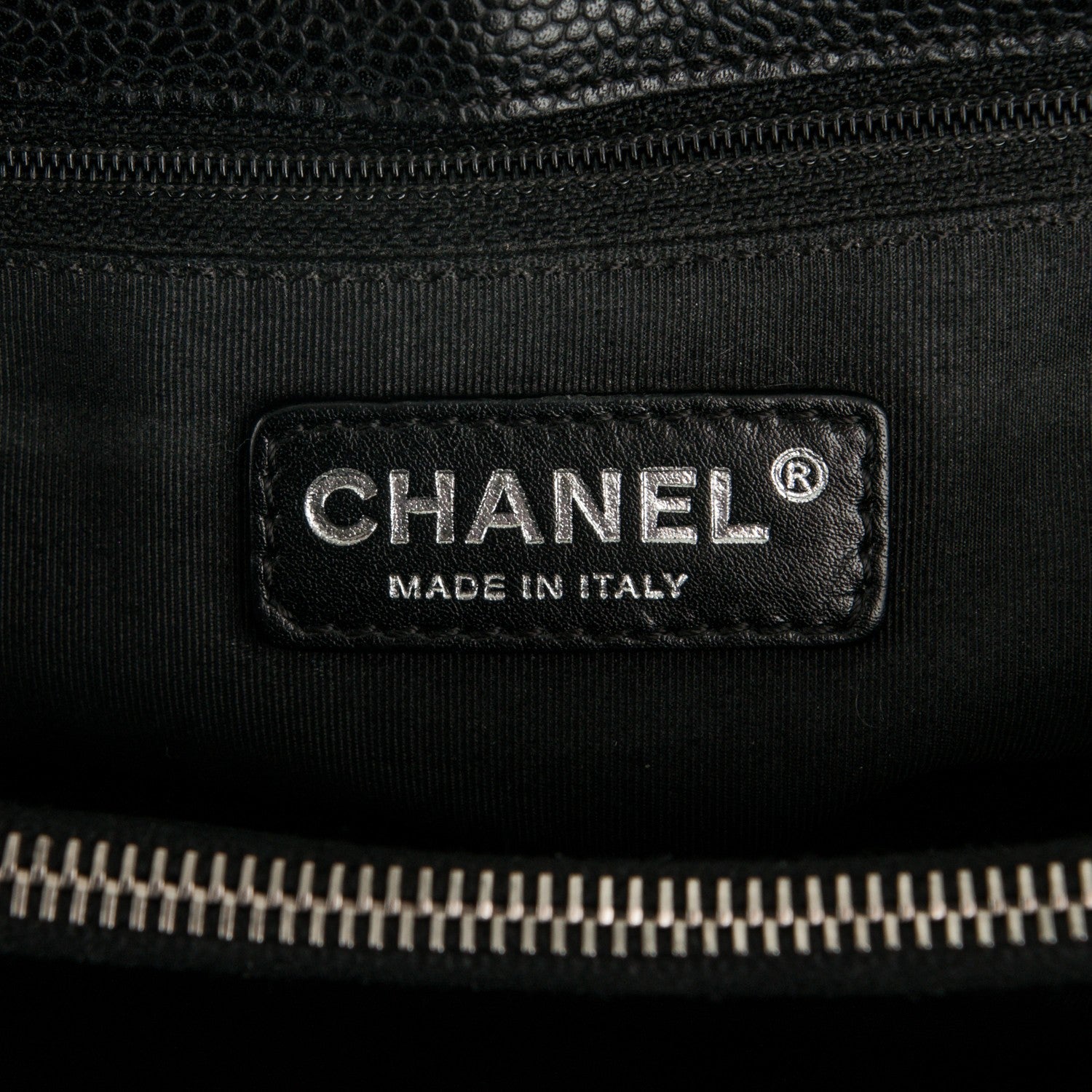 Chanel Caviar Quilted Grand Shopping Tote GST Black 6 of 7