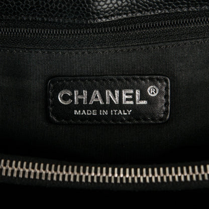 Chanel Caviar Quilted Grand Shopping Tote GST Black 6 of 7