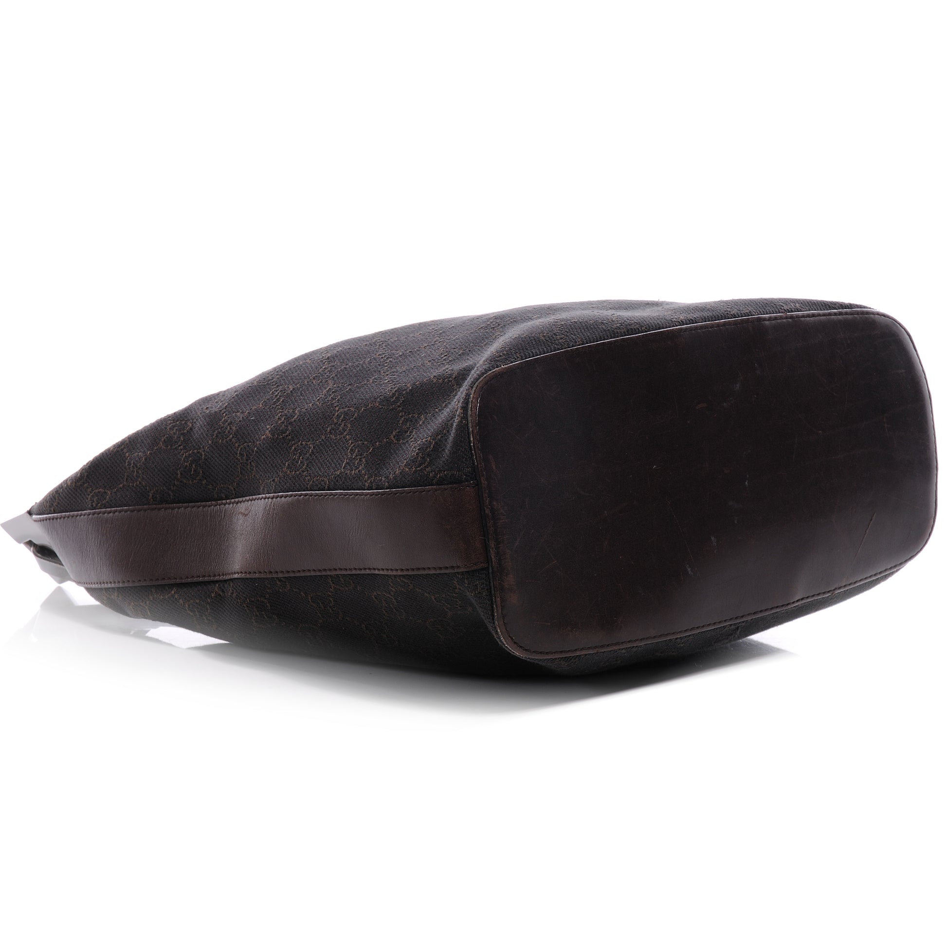 Gucci Monogram Medium Hobo Brown 5 of 8