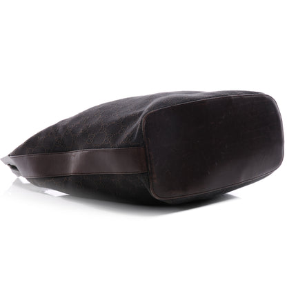 Gucci Monogram Medium Hobo Brown 5 of 8