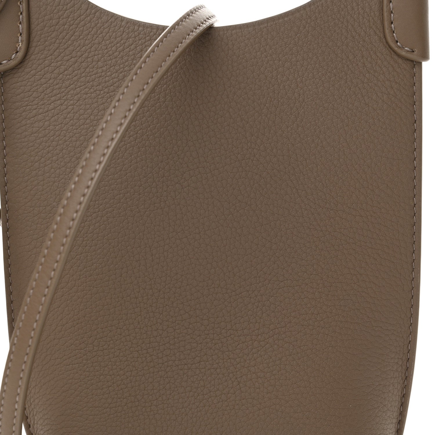 Loro Piana Grained Calfskin Bale Phone Case Warm Mastic 7 of 12