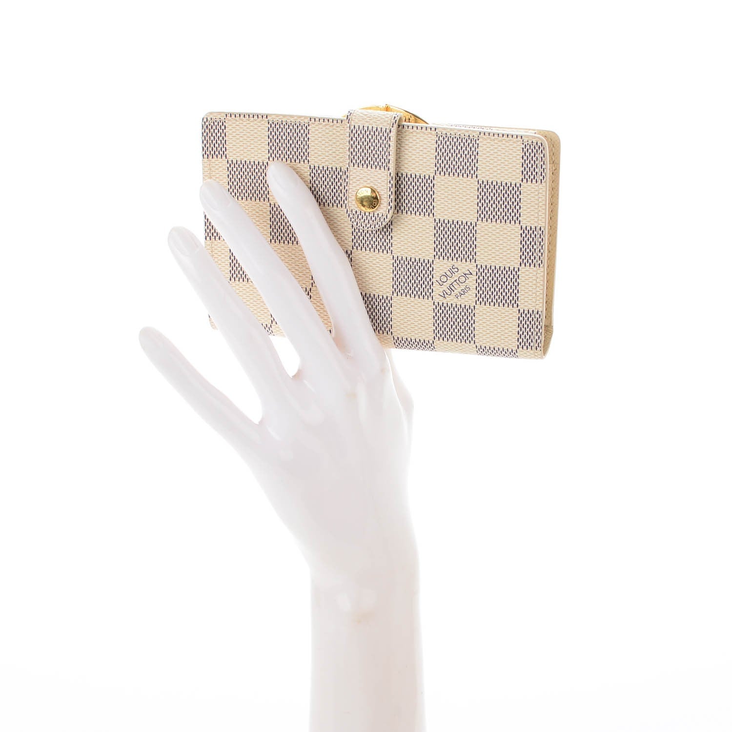 Louis Vuitton Damier Azur French Purse Wallet 2 of 7