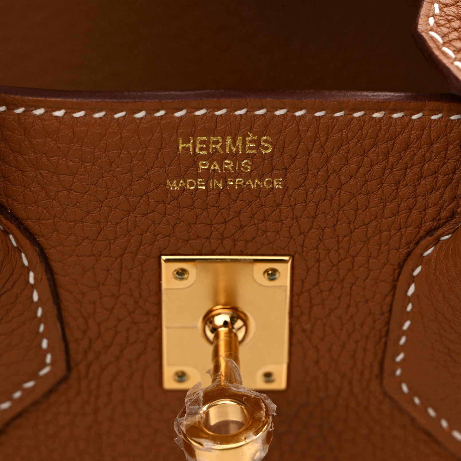 Hermes Togo Birkin 25  Gold 6 of 13