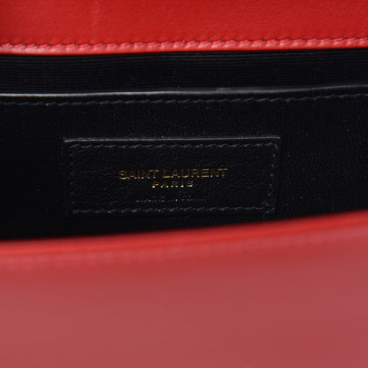 Saint Laurent Patent Small Monogram Kate Satchel Red 7 of 7