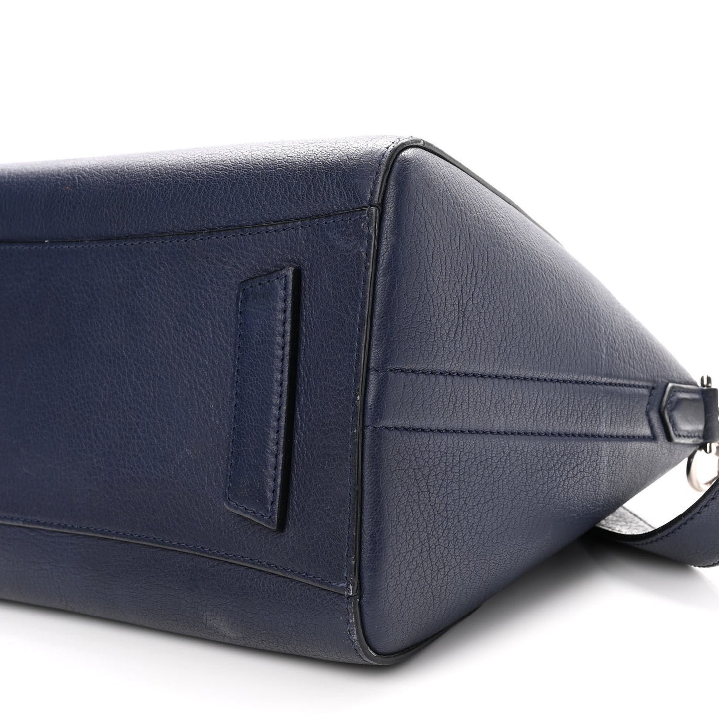 Sugar Goatskin Small Antigona Navy