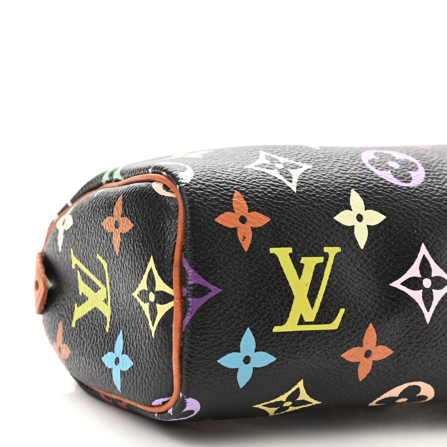 Louis Vuitton Monogram Multicolor Mini Sac HL Speedy Black 7 of 11
