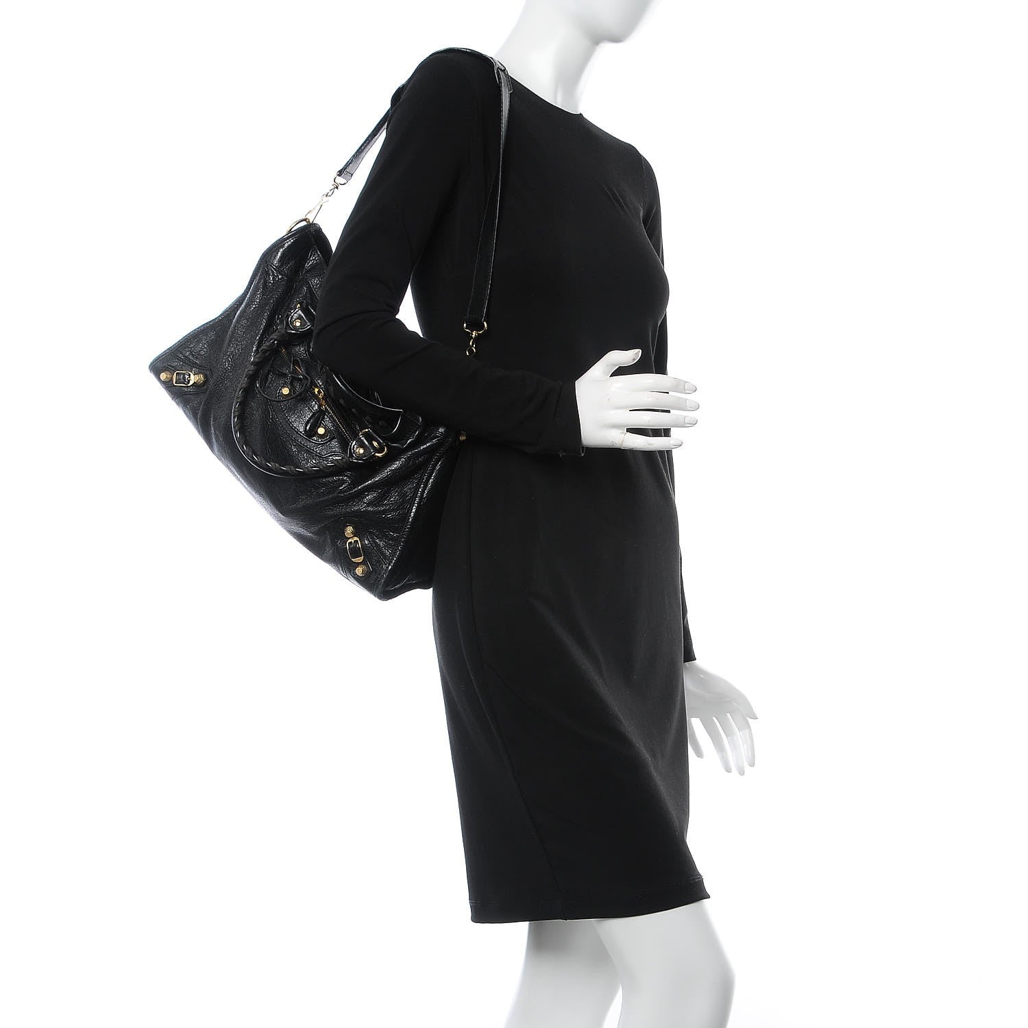 Balenciaga Agneau Giant 12 Gold Hardware City Black 2 of 13