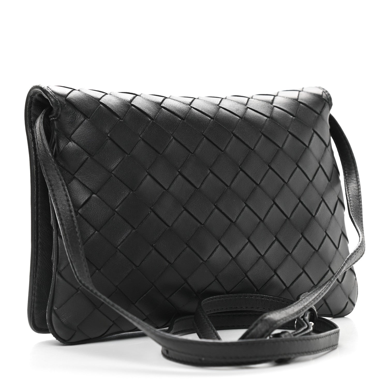 Bottega Veneta Nappa Intrecciato Crossbody Black 3 of 10