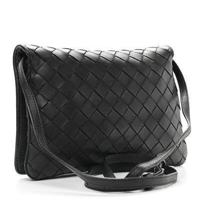Bottega Veneta Nappa Intrecciato Crossbody Black 3 of 10