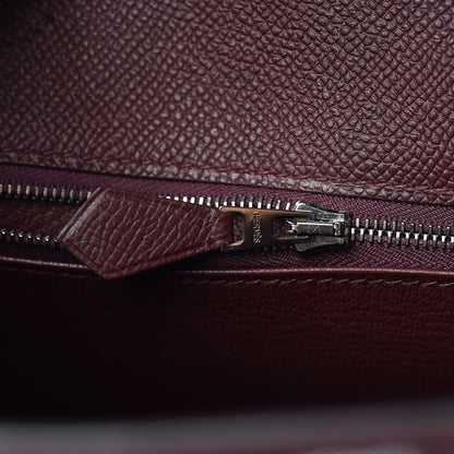 Hermes Epsom Kelly Sellier 32 Bordeaux 12 of 37