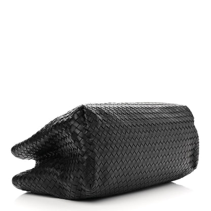 Bottega Veneta Nappa Intrecciato Large Classic Chain Strap Tote Black 4 of 13