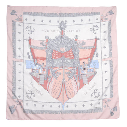Hermes Silk Vue Du Carosse De La Galere La Reale Scarf 90 2 of 7