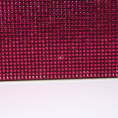 Judith Leiber Swarovski Crystal Minaudiere Clutch Pink 8 of 8