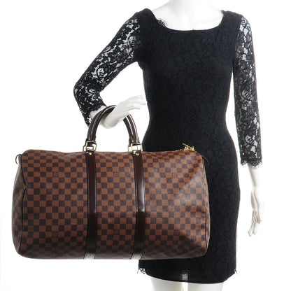 Louis Vuitton Damier Ebene Keepall 50 2 of 7
