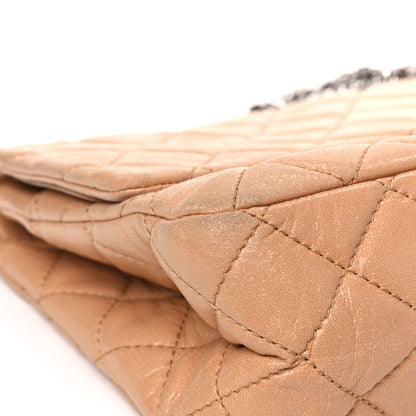 Chanel Iridescent Calfskin Quilted 2.55 Reissue 227 Flap Beige 6 of 13