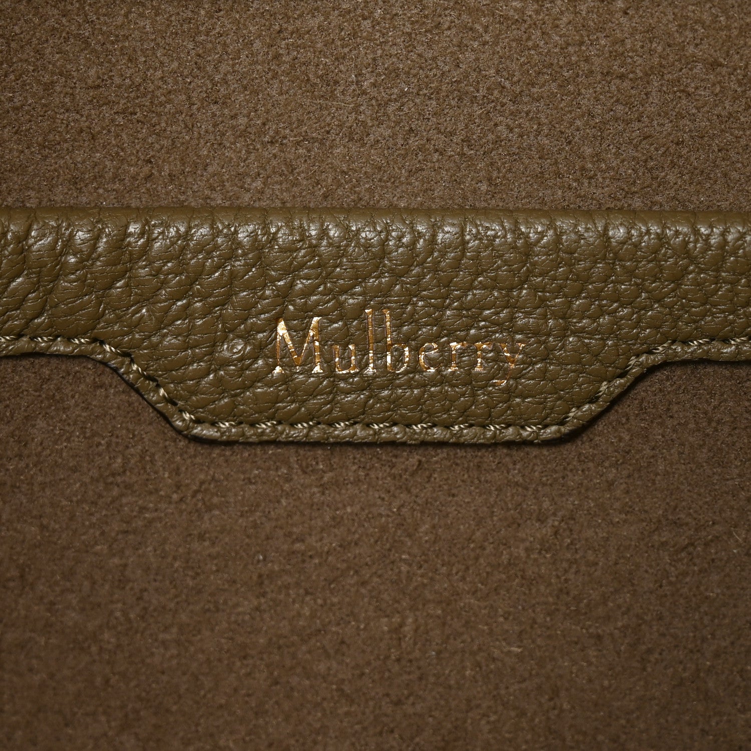 Mulberry Natural Grain Calfskin Maggie Shoulder Bag Linen Green 6 of 9