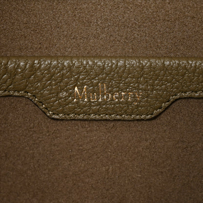 Mulberry Natural Grain Calfskin Maggie Shoulder Bag Linen Green 6 of 9
