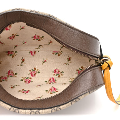 Gucci GG Supreme Monogram Web Neo Vintage Shoulder Bag Beige New Acero Crop 5 of 11